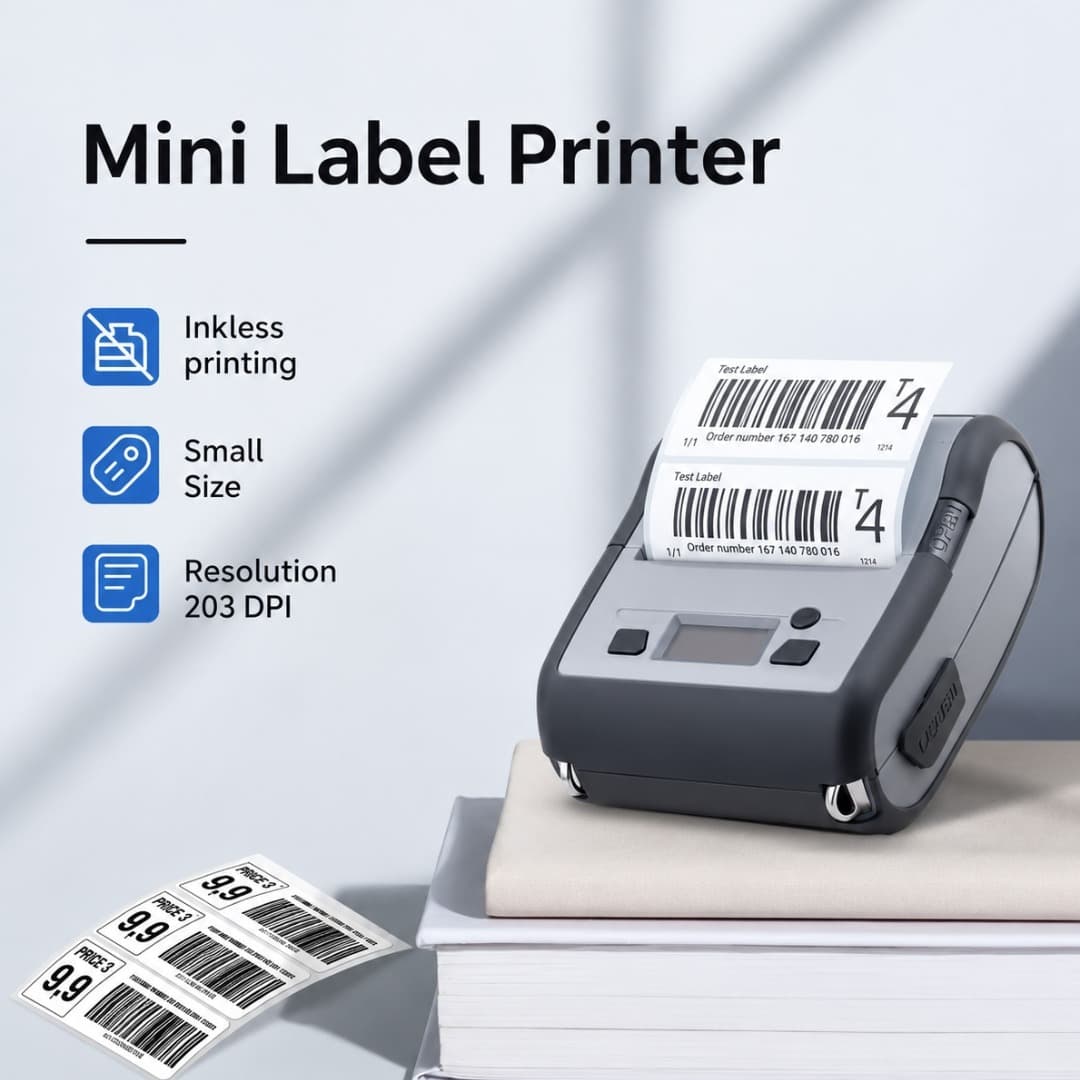 XP-P324B Bluetooth Portable Label Printer - Image 4